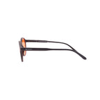 EK2 Round Black Frame – Orange Lens