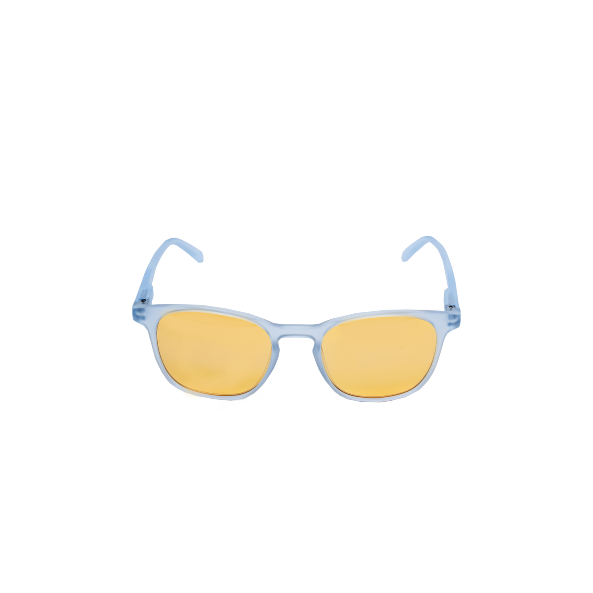 EK55: Ice Blue Frame – Yellow Lens