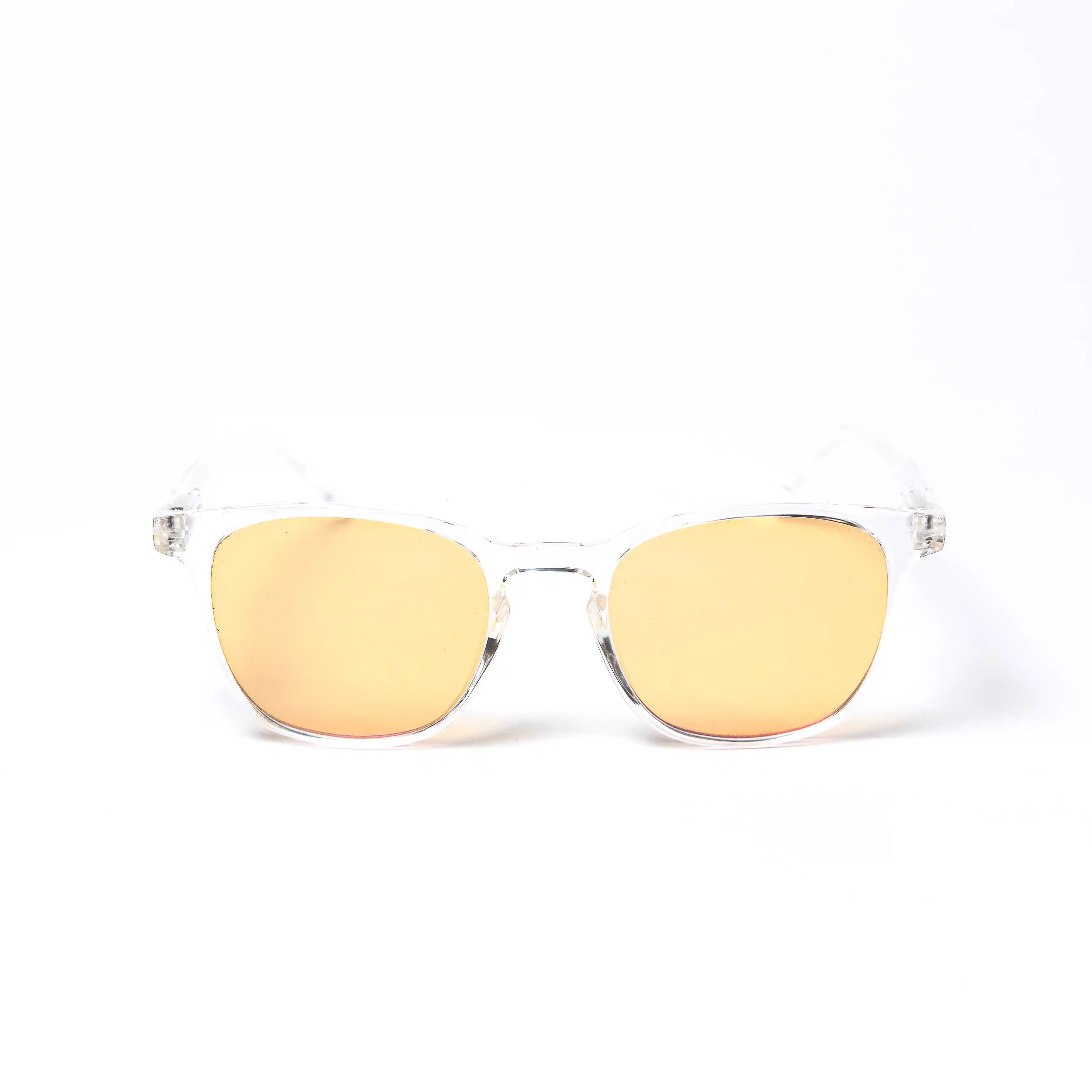 EK91: Transparent Frame – Yellow Lens