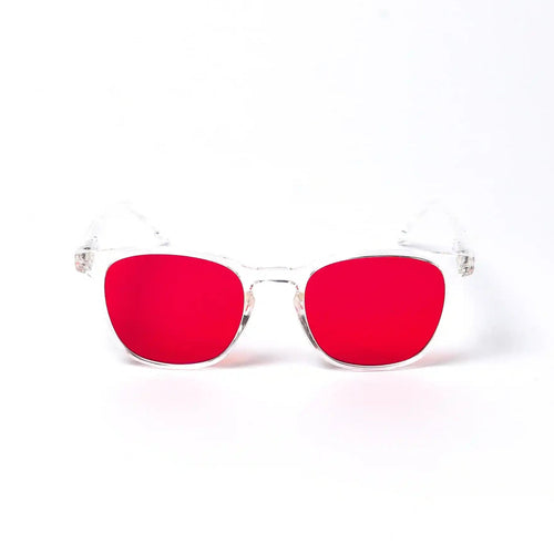 Ek73: Transparent Frame – Red Lens