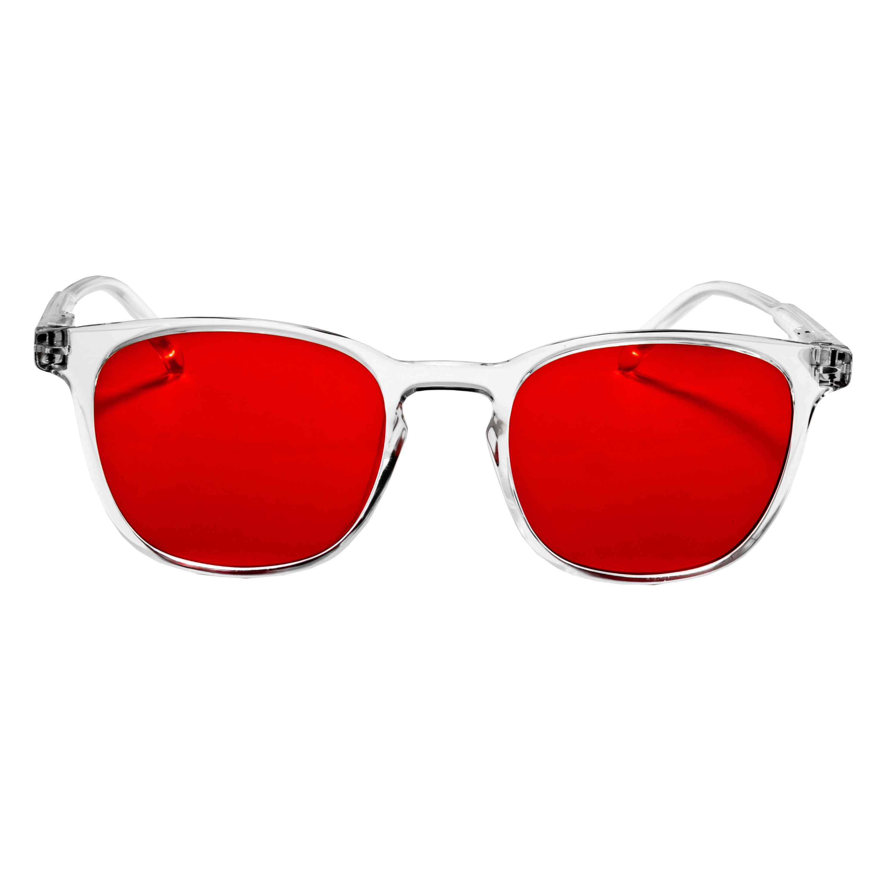 Ek73: Transparent Frame – Red Lens