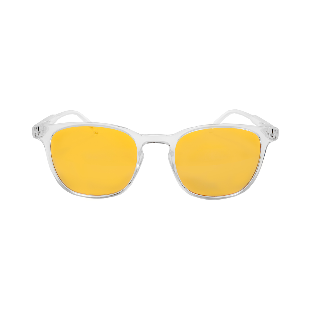 EK91: Transparent Frame – Yellow Lens